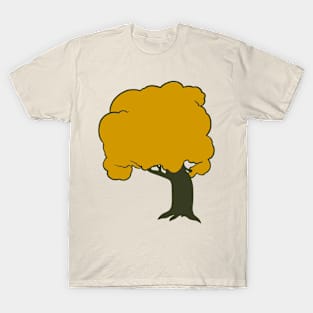 Vintage Ochre Tree T-Shirt